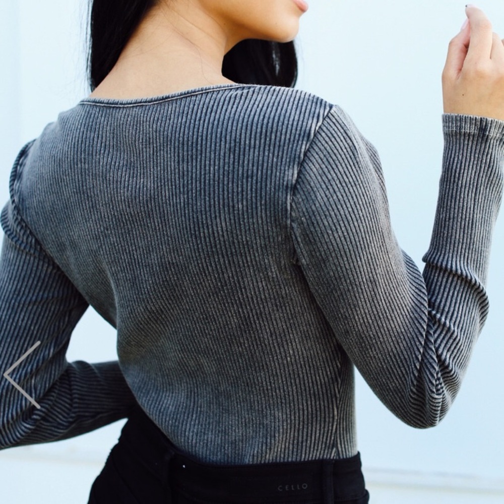 DressUp Ribbed Bodysuit - Picture 3 of 7